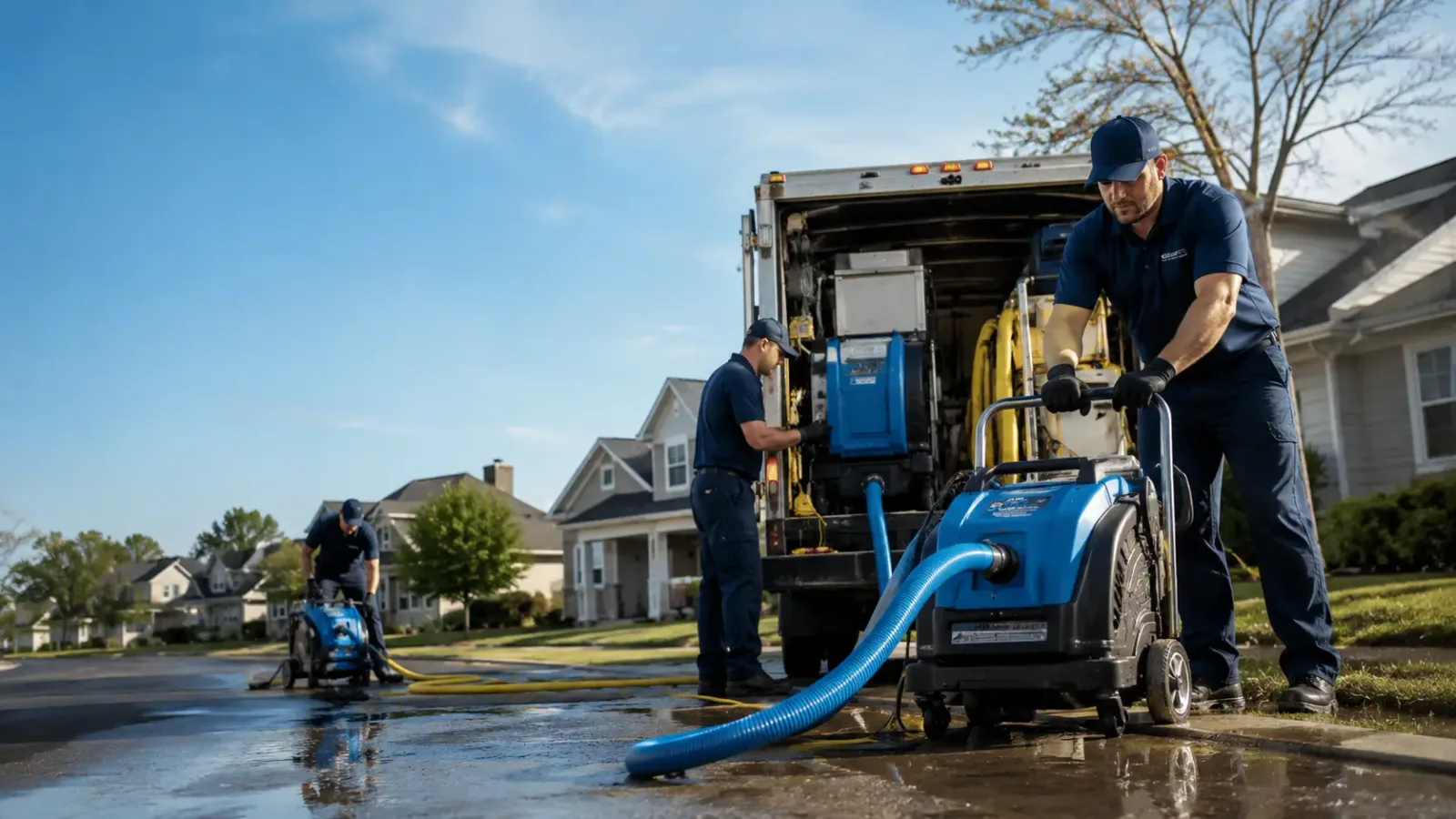 Flood Damage Cleanup in Little Hocking, OH